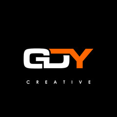 GDY Letter Initial Logo Design Template Vector Illustration