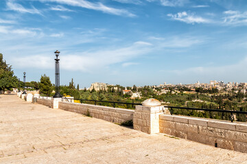 Promenade View in Jerusalem