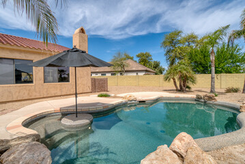 Arizona backyard pool