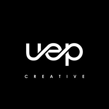 UEP Letter Initial Logo Design Template Vector Illustration