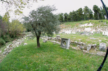 The Amphiareion of Oropos Greece klepsydra a water clock