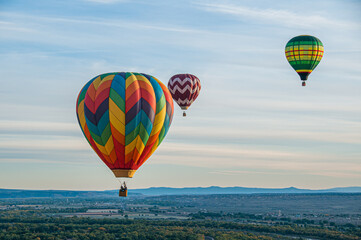 hot air balloons