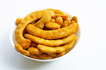 Tamarind pickled fermented on white