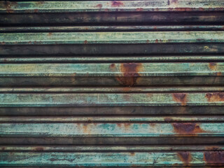oxidized and worn metallic texture