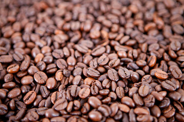 Coffee bean background