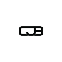 cjb letter original monogram logo design