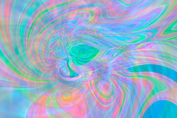 Abstract iridescent rainbow texture background