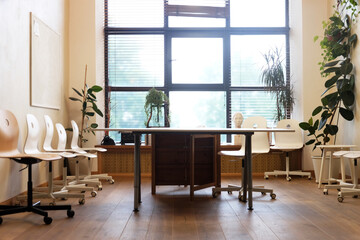 Interior of beautiful modern office