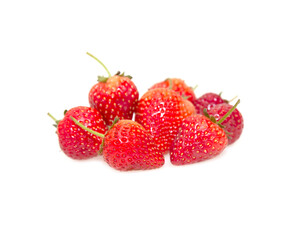 Fresh strawberry isolated on white background