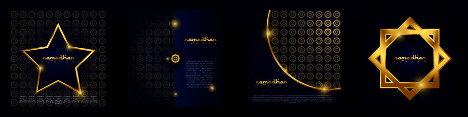 Obraz premium ramadhan kareem background template