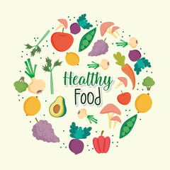 healthy food banner