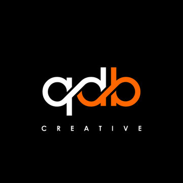 QDB Letter Initial Logo Design Template Vector Illustration