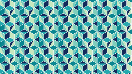 seamless geometric pattern with shapes