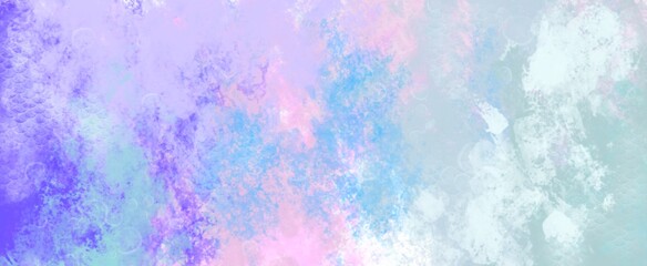 Watercolor paint like gradient background pastel ombre style. Iridescent template for brochure, banner, wallpaper, mobile screen. Neon hologram theme