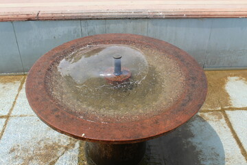 fountain in the park