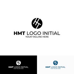 vector graphic of initials logo for business and company logo 