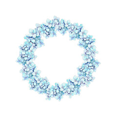 Watercolour drawing.