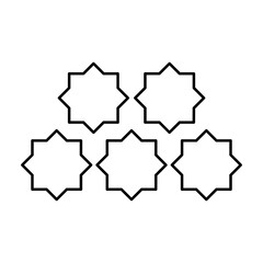 Octagon symbol icon