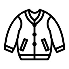 Varsity jacket icon