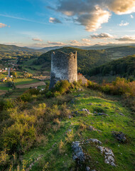 ruins of the castle
