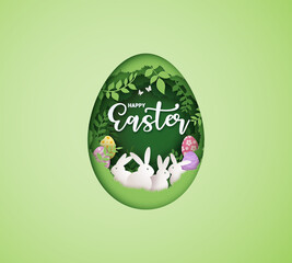 Illustration of Easter day