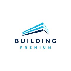 building logo vector icon illustration