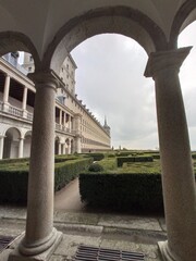 Obraz premium Jardín de los Frailes en el Monasterio de San Lorenzo de El Escorial