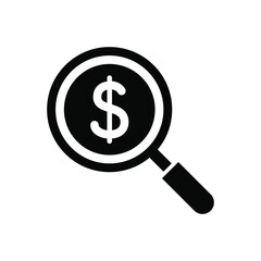 Money search icon