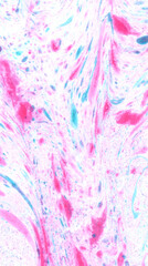 Abstract art background purple and blue fluid paint watercolor technique illustration