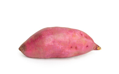 sweet potato isolate on the white background.