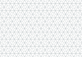 The geometric pattern with lines. Seamless vector background. White and gray texture. Graphic modern pattern. Simple lattice graphic design.
