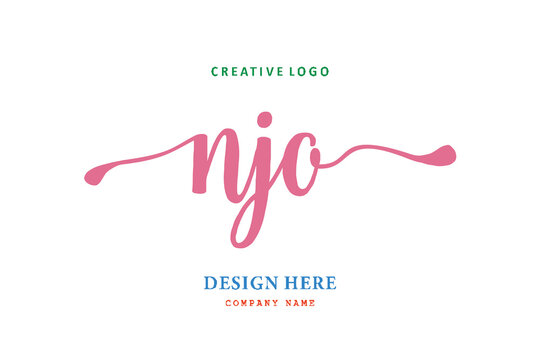 NJO lettering logo is simple, easy to understand and authoritative