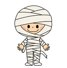 仮装をしている子供