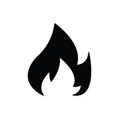 Fire flame logo illustration