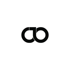 cjo letter original monogram logo design