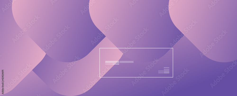 Poster Square shapes composition geometric abstract background. 3D shadow effects and fluid gradients. Modern overlapping forms