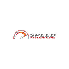 speed rpm speedometer vector graphic logo design download