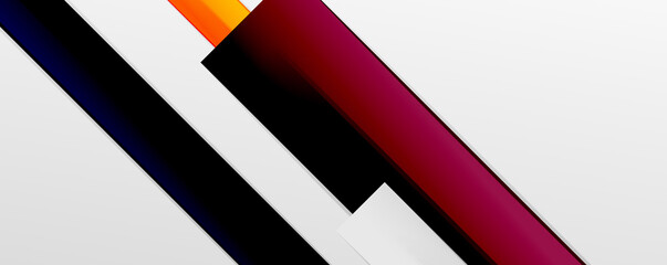 Color abstract lines trendy geometric background for business or technology presentation, internet poster or web brochure cover, wallpaper