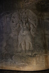 Ancient carving on the wall