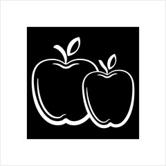 Apple Icon, Fruit / Food Icon