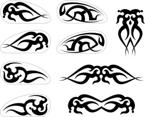 Tribal Bike Decal