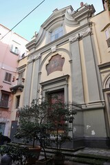 Fototapeta na wymiar Napoli - Chiesa di Santa Maria dell'Aiuto
