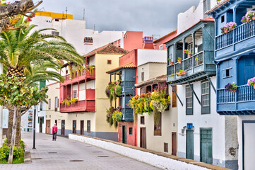 Fototapeta na wymiar Santa Cruz de la Palma, Spain, HDR Image