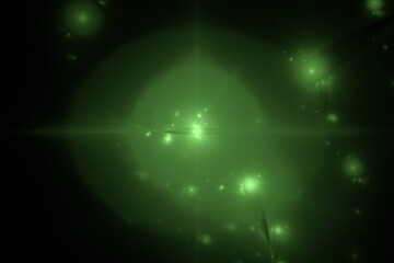 Abstract Illustration of Modern Fractal Background