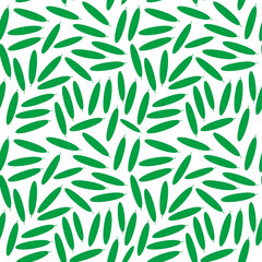 Naklejka na ściany i meble Seamless pattern with green cucumbers, isolated on white background trend of the season. Can be used for Gift wrap fabrics, wallpapers, food packaging. Vector