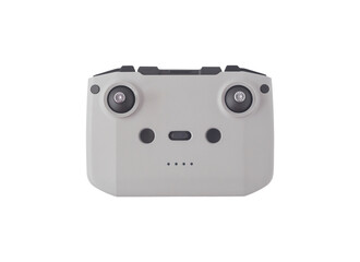 Wireless remote controller for multirotor isolated on white