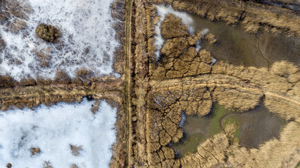 Breeding ponds in Kaczawskie Mountains in Lower Silesia (Poland)