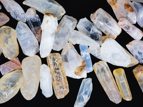 Quartz stone rock crystal Nature element 