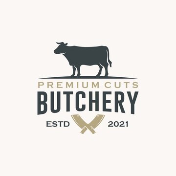 Butchery Logo Design Template