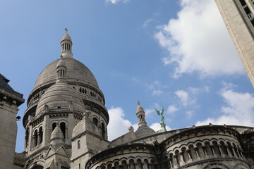 old catholic church in the mont montmartre paris